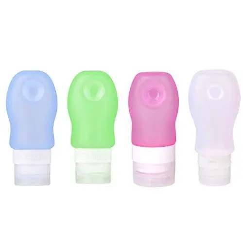 Travel Bottles Silicone Containers Set