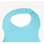 2 Pack Silicone Baby Bib, BPA Free, Green and Blue, Easy Clean up