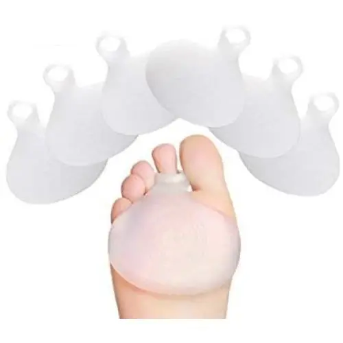 6PCS Silicone Gel Ball of Foot Cushion Arch Support Insoles Metatarsal Foot Pain Relief