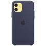 Maycase Compatible for iPhone 11 Case, Liquid Silicone Case Compatible with iPhone 11 (2019) 6.1 inch (Midnight Blue)