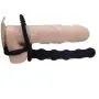 Silicone Double Penetration Rider Moving Massager Toy for Men and Women