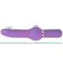 LILER Universal Vibrating Vibrator Dildo,10-Frequency Vibration Waterproof Silicone Vibrator Dildo with Vivid Prominent Veins for Women’s Masturbation and Massage, G-Spot Stimulation, 8.5 Inches Adult’s Sex Toy (Purple)