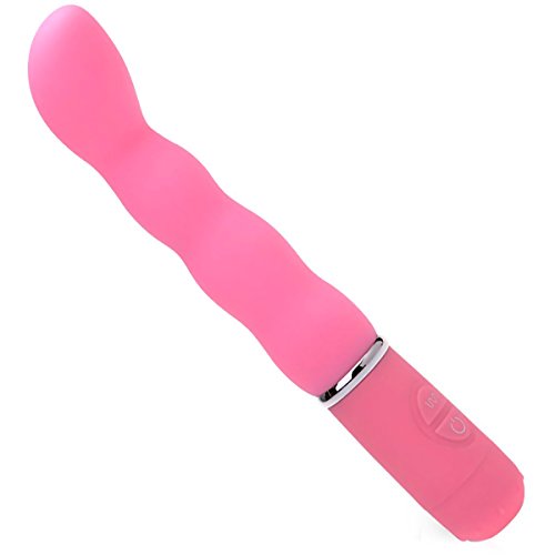 Loveria Female Sex Toy Bead Wand Massager G-spot Vibrator Clit Stimulator Soft Silicone Strong Powerful Vibe Dildo Penis Vibrator Masturbation for Women