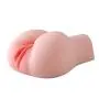 Picdd Jeans Realistic Soft Sexy Woman Love Doles Adullt Toy T-Shirt Silicone Big As-s Butt Safe (Color : Skin)
