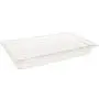 Rubbermaid Commercial Products Cold Food Insert Pan for Restaurants/Kitchens/Cafeterias, Full Size, 2.5 Inches Deep, Clear (FG130P00CLR)