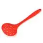 JunbosiKitchenware Silicone Kitchenware 3 Piece Set Cooking Spoon Shovel Fence Soup Spoon Nonstick Cookware Kitchenware,Red