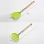 SKYyao Kitchen utensil set Kitchen Tools Silicone Kitchenware 8 piece set cooking tools wooden handle cooking eight piece set silicone