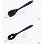 JunbosiKitchenware Silicone Kitchenware Set Cooking Spoon Shovel 10 Piece Set Baking BBQ Cooking Shovel Spoon Kitchenware
