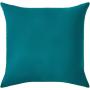 Ravenna Home Casual Floral Throw Pillow - 20 x 20 Inch, Yellow and Teal