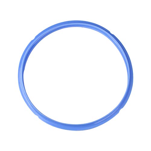 uxcell Silicone Gasket Sealing Ring for Universal Electric Pressure Cookers, Sealing Ring Inner Diameter - 8.7 Inch, Fits 5/6 QT Models, Blue