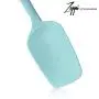 Silicone Spatula Set - Heat Resistant 650?F - Seamless and BPA Free - By Zoppi Kitchenware (BLUE)