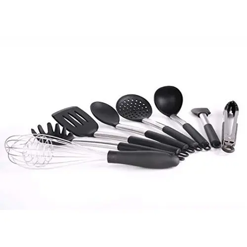 JunbosiKitchenware Silicone Kitchenware Set of 8 Non-Stick Cookware Sets Kitchen Tools Bakeware