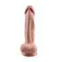 MLSice Double Layered Realistic Dildo, Silicone Penis with Strong Suction Cup Cock Dong Anal Sex Toys for Women Masturbation 7.87 Inch