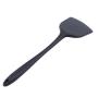 YouCY Long Handled Cooking Spatula Kitchen Baking Tool Shovel Silicone Kitchenware Heat Resistant Utensils For Nonstick Pan Egg Pancake,Black