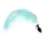 Gothing LED Light Bu~tt Plùg Silicone Insert Stopper Smooth Six Toy Game Cosplay with Faux Fox Tail