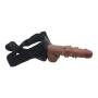 NIANTONG Waterproof Huge Flesh Realistic-??ld?, 8.26 inch Realistic ?íld? with Suction Cup, Double Layer Hardness Liquid Silicone + Leather Pants Toys for Women LX-CD0002