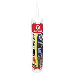 Red Devil 0770 Lifetime Ultra Premium Elastomeric Acrylic Latex Sealant, White, 10.1-Ounce