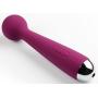 New Silicone Mini Travel Massage Waterproof Rechargeable Premium Wellness Full-Body Massage Wand + Includes a Free DONA Kissable Massage Oil 4oz