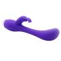 WEI EI Hot Sale High Frequency 10 Modes USB Rechargeable Vib Waterproof Multifunctional V-Msager Ultra-Silent C-Stimulator for Women (Purple)