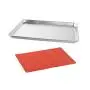 Nordic Ware Natural Aluminum Commercial Bakers Half Sheet and Nonstick 12- by 17-Inch Silicone Baking Mat