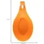 New Kitchen Silicone Spoon Rest, Flexible Spoon-Shaped Silicone Kitchen Spoon Holder, Cooking Utensil Rest Ladle Spatula Spoon Holder. SET OF 5 Multi Color
