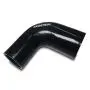 Ronteix Universal 90 Degree ID 3.5 Inch to 3 Inch 4-Ply Reducer Silicone Hose (89MM-76MM)