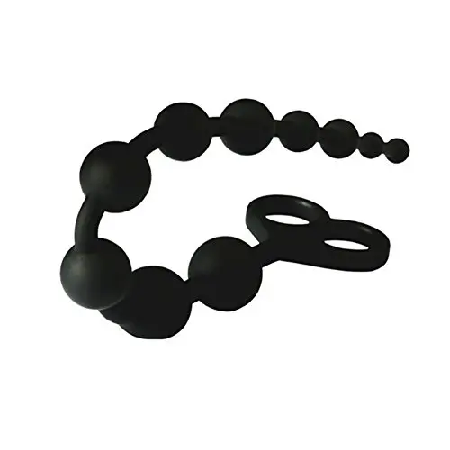 ZHITENG Silicone Beads Toy Love Ring Silicone Ball Beaded Massage