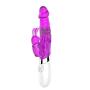 oneisall Silicone 6-speed Orgasm Rotating Vibration Masturbation Toys Dildo Massager for Female, purple