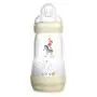 MAM Baby Bottles for Breastfed Babies, MAM Baby Bottles Anti Colic, White, 9 Ounces, 1-Count