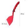 Kitchenware Utensils Premium Silicone Non-Stick and Heat Resistant Utensils for Cooking, Flipping and Pressing Red 3 packs