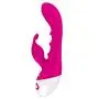 O-GAME Rabbit Vibrantor Silicone Stimulator with 10 Vibranting Modes Waterproof Rechargeable Motor Toys for Women or Couples