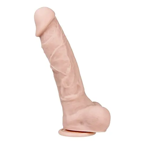 COOFO 9.6 Inch Realistic Dildo with Suction Cup Adult Sex Toy Made of Silicone