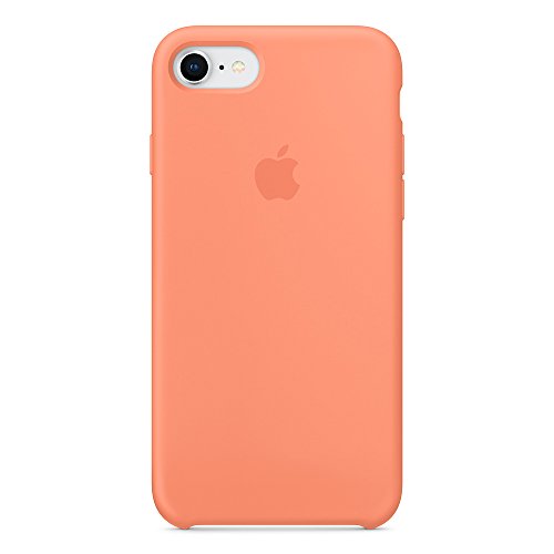 Dawsofl Soft Silicone Case Cover for Apple iPhone 8 (4.7inch) Boxed- Retail Packaging (Peach)