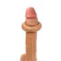 Skin Silicone Cóndom 12INCH Skin Reusable Pênnís Sleeve Enlargement Toys for Men Chástity Clítoris Stímulator Pênnís Rings Delivery Discreet
