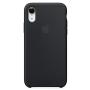 iPhone iPhone XR Liquid Silicone Case Fits iPhone XR (6.1 inch), Gel Rubber Protection Shockproof Cover Case with Soft Microfiber Cloth Lining Cushion (Black)