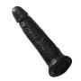 Soft 8 INCH Silicone Black Ultimate Orgasm Cage Girth Enhancer Extension Sleeve Couple Toy FDA CE Proved