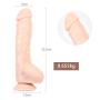 Massage Wand 10 inch Womens Silicone -??ld?, Realistic Texture and Real Touch Toys - Health and Safety Waterproof whyszygd