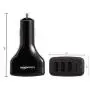 AmazonBasics USB-C Car Charger with 18W USB-C Port and Three 12W USB-A Ports