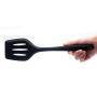 Silicone Kitchenware Kitchen Silicone Kitchenware Food Grade 8 Piece Nonstick Cookware Shovel Kit for cooking, baking and mixing, black