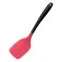 Kitchen Utensils, Silicone Kitchenware Stainless Steel Spatula Non-Stick Silicone Spatula-pink 36cm(14.2inch)