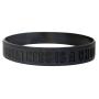GOMOYO Greatness is a Choice, Create Who You Want to Be Motivational Silicone Wristband with Quote, Inspirational Rubber Bracelets