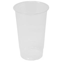 Simply Deliver 32 oz Plastic Cup for Cold Drinks, Crystal Clear PET, 500-Count