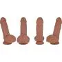 The Thicc DICC by FUKENA - Realistic Dual Density Silicone Dildo, 5.75 Inches Insertable (Light Skin)