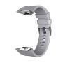 NotoCity Compatible Samsung Gear Fit2 Pro Band Solft Silicone Gear Fit2 Watch Strap for Samsung Gear Fit2 Pro Smartwatch Bans (Grey, Large)