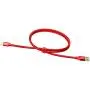 AmazonBasics Double Braided Nylon USB Type-C to Type-A 3.1 Gen 2 Charger Cable | 3 feet, Red