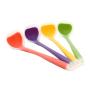 Qmsellz - Cooking Tools - Useful Cookware Nylon And Food Grade Silicone Cooking Spatula Spoon Colorful Ware - Book Pink Blind Stainless Stick Holder Nylon Brush Camping Kitchen Garlic Cooking Chinese