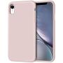 iPhone XR Case, Anuck Soft Silicone Gel Rubber Bumper Phone Case with Anti-Scratch Microfiber Lining Hard Shell Shockproof Full-Body Protective Case Cover for Apple iPhone XR 6.1" 2018 - Pink Sand