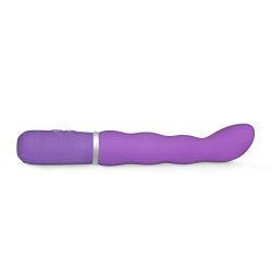 Pleasure Toy Battery Operated Clit Vibrator, Viberator, 10 Mode Vibration, Medical Grade Silicone, Curving Tip for Orgasmic Stimulation, Waterproof