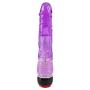 WarmCare Relax Wand Massager with Strong Suction Cup Silicone Dildo Lifelike Massage Wand Toys (Purple, A)