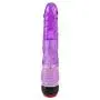 WarmCare Relax Wand Massager with Strong Suction Cup Silicone Dildo Lifelike Massage Wand Toys (Purple, A)